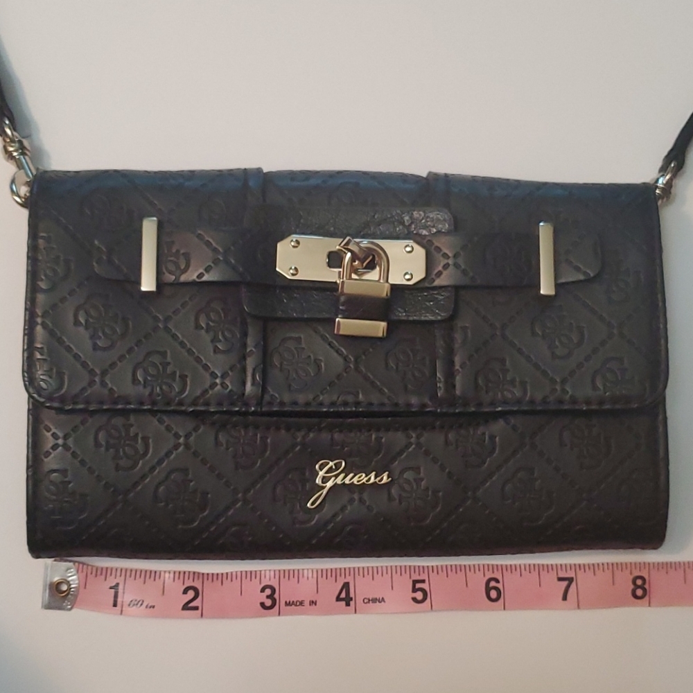 Guess Locket Button Snap Mini Crossbody - Picture 9 of 15
